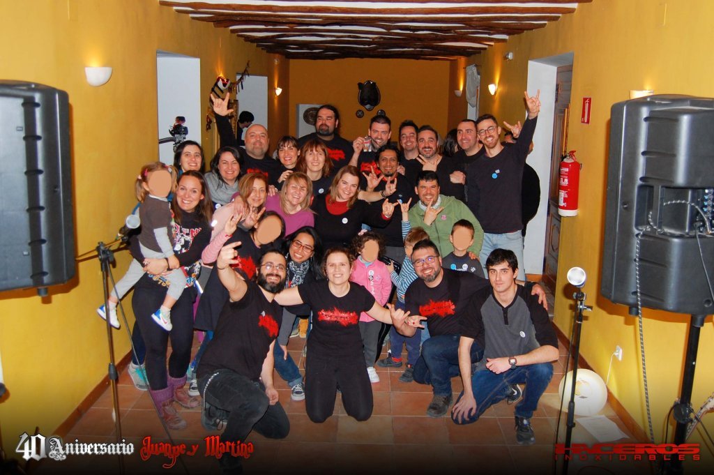 umpleaños de Juanpe y de Martina