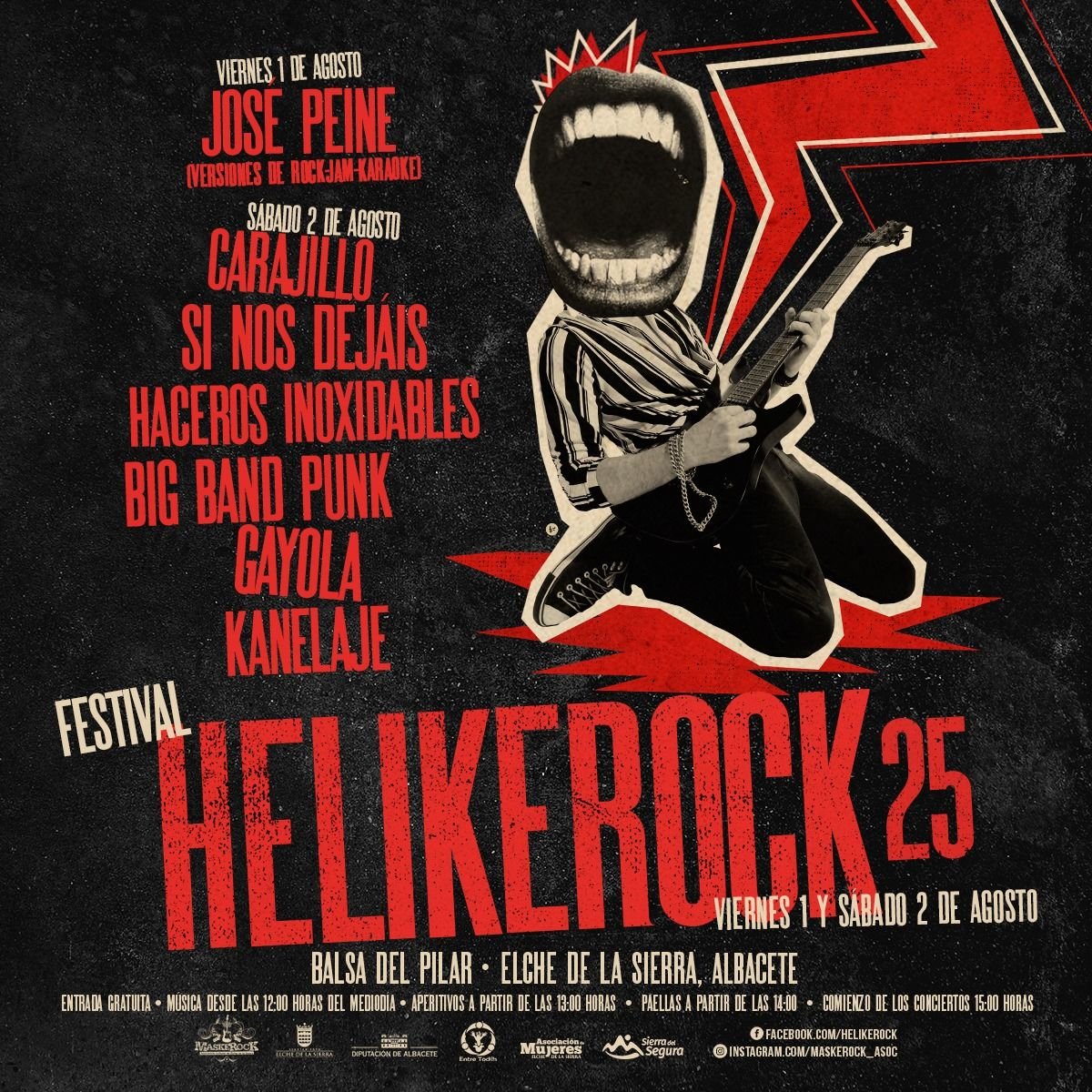 ¡Haceros Inoxidables en el HelikeRock 25!