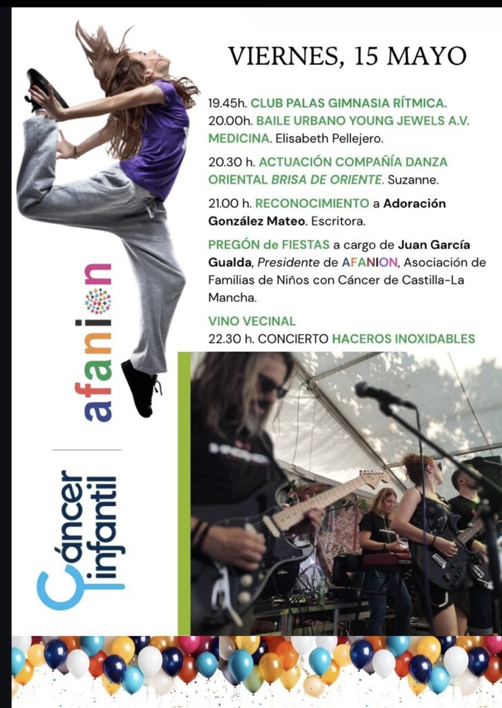 El Viernes 15 de mayo, conciertazo de los Haceros en las Fiestas del Barrio de Medicina de Albacete